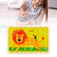 thumbnail image 1 of Gwong Juguete Puzzle animal patrón auto ensamblaje DIY JIGSAW DOBLE-SIDED KIDS Toy Educational para el juego Gwong 30007645, 1 of 6
