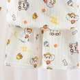 thumbnail image 5 of KPOPLK Toddler Boys Cotton Short Sleeve Top and Shorts Pajama Set 2-Piece Baby Boy Summer Clothes Size 5-6 Years, 5 of 6