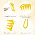 thumbnail image 3 of 2-Pack Plastic Combs Static Free Easy Washable Practical Wide Toothed Comb for Curly Wet Wavy Thick Salon, 3 of 5
