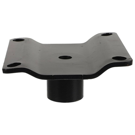 Foxnovo Universal Barber Chair Chassis Replacement Black Metal for Enhanced Durability