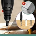 thumbnail image 4 of Premium HSS Countersink Drill Set Adjustable Length Counter Bore Bits with Wrench Pilot Hole Cutter Set for Wood Woodworking, 4 of 6