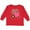 Red, variant on Inktastic Pink Tractor Little Sister Girls Long Sleeve Toddler T-Shirt