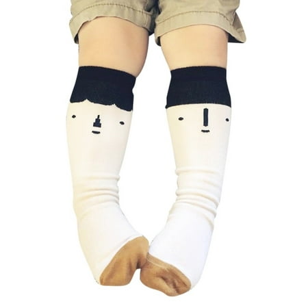 Bobora Toddler Baby Kids Girl Boy Cotton Bear Tights Socks Stockings Autumn Winter Warm Knee High Socks