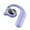 Purple, variant on VALSEEL Bluetooth Headset Business Bluetooth Headphones Single Ear OWS Open Bones Conduction Ultra-long Battery Life LED Power Display Intelligent Noise Reduction