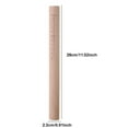 thumbnail image 2 of BE-TOOL French Wood Rolling Pin, 11 x 0.9 inch Wooden Rolling Pins for Baking, Beech Wood Rolling Pin Dough Roller for Baking, Cookie, Pizza, Pastry Dough, 2 of 6