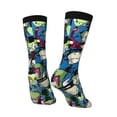 thumbnail image 4 of Alien Invader Zim Gir Adult Socks Breathable Cozy Soft Crew Socks Novelty Casual Calf Stockings For Men Women, 4 of 8