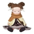 thumbnail image 4 of Muñeca de peluche de niña hecha a mano, linda muñeca de niña, juguete de peluche, regalo de cumpleaños de Navidad para niños, 4 of 10