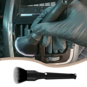 PWPSG Ultra-soft Car Interior Cleaning Detail Brush Crevice Brush Car Wash Tool Durable and Long-Term Use Car Cleaning Brush Black