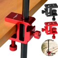 thumbnail image 2 of 1PC Lampe Pliante Extérieure Stand Pôle Table Pince Pince Mini Support de Lampe pour la Pêche Lanterne Stand Pince de Fixation de Table Rouge, 2 of 6