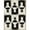Ivory, variant on Pasargad Home PFTS-3 2X3 Pasargad Home Modern Collection Hand-Knotted Lamb's Wool Ivory Area Rug- 2' 0' X 3' 0'