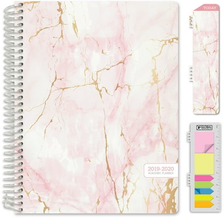 HARDCOVER Academic Year 2019-2020 Planner: (June 2019 Through July 2020) 8.5