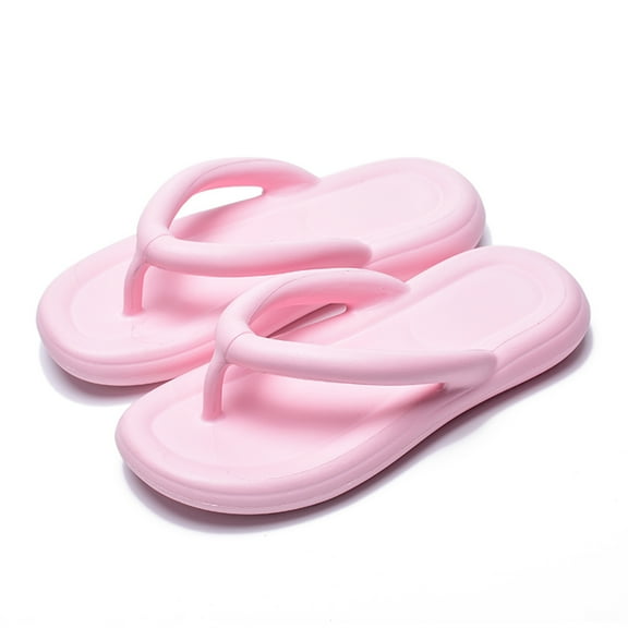 Cyiecw Flip Flops Slippers Women, Anti-Slip Flip Flops Thong Sandals Pillow Slippers Indoor and Outdoor