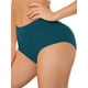 thumbnail image 4 of BRAGUITAS DE MUJER ALTA CINTURA CONTROL DE VIENTRE COLOR SÓLIDO COBERTURA COMPLETA XL AZUL OSCURO para el Día de las Madres CURVY GLAM, 4 of 4
