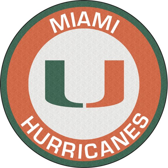 University of Miami Hurricanes Embroidered Patch