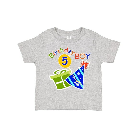 Inktastic Birthday Boy 5th Birthday Boys Toddler T-Shirt