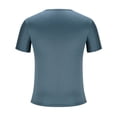 thumbnail image 4 of Men's T-Shirts Short Sleeve Crewneck T Shirt Casual Summer Athletic Gym Running Active Tee, 4 of 5