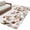 Off White, variant on Entryway Rug 2'x3', Brown Grey Leaves Small Rug for Kitchen Bathroom Door Mat Indoor Entrance, Summer Botanical Pastoral Birds Rustic Non-Slip Area Rugs Floor Mats Carpet Front Door Rugs
