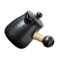 thumbnail image 4 of braveheart Handmade Ergonomic Ceramic Teapot With Loose Tea Infuser Cozy Tea Time At Home Or Office Wrapped With Hemp Rope Classic, 4 of 6