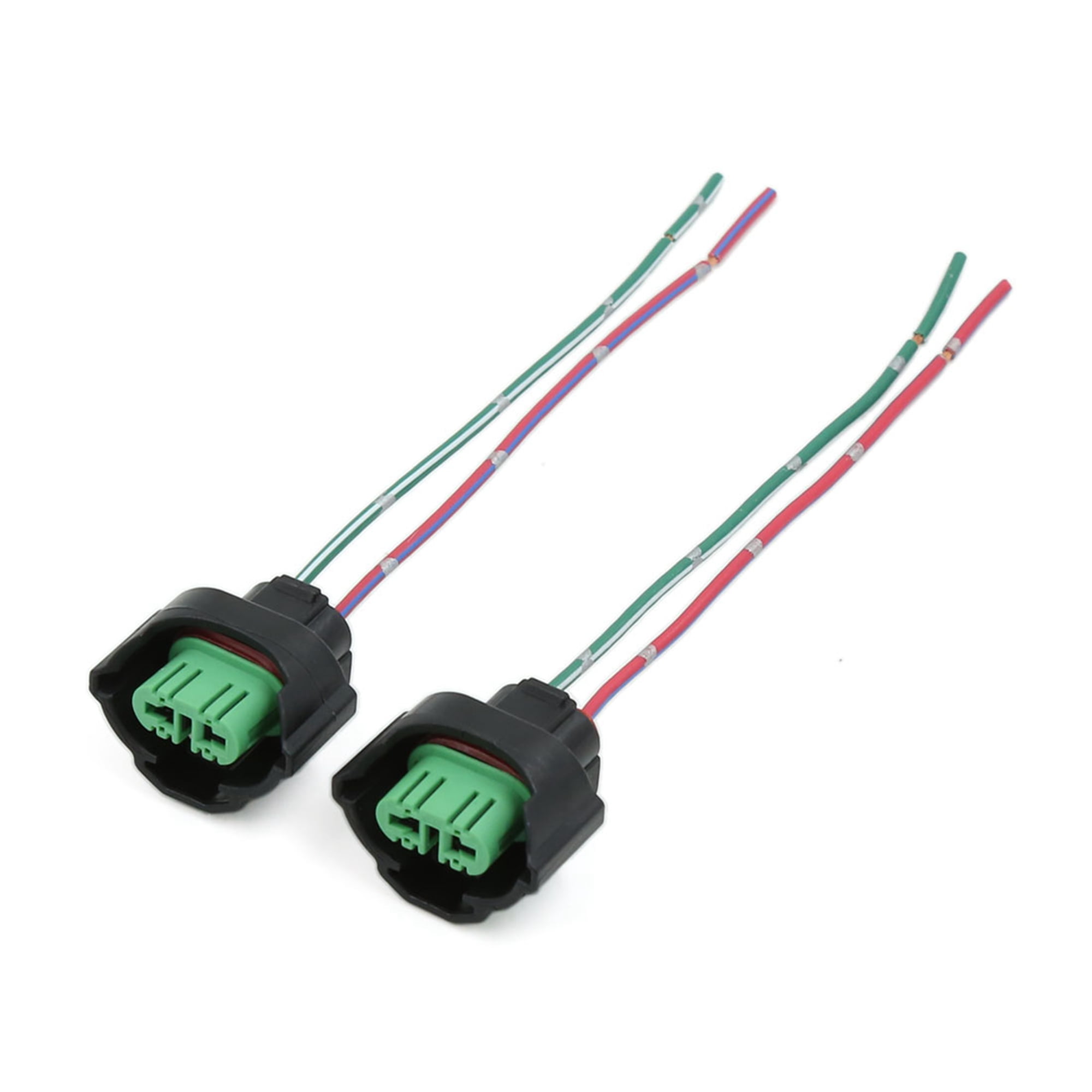 Wiring Socket Adapters Headlight Bulb Female Wire Harness Connector 2 Pcs H11