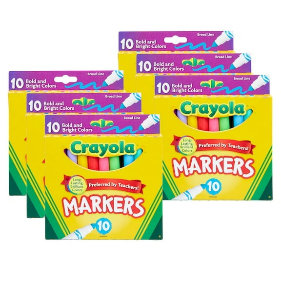 Crayola Bright/Bold Broad Line Markers