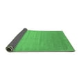 thumbnail image 2 of Ahgly Company Indoor Rectangle Abstract Emerald Green Contemporary Area Rugs, 2' x 5', 2 of 4
