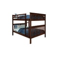 thumbnail image 6 of Donco Kids Full Over Full Mission Bunk Bed, Dark Cappuccino, 6 of 6