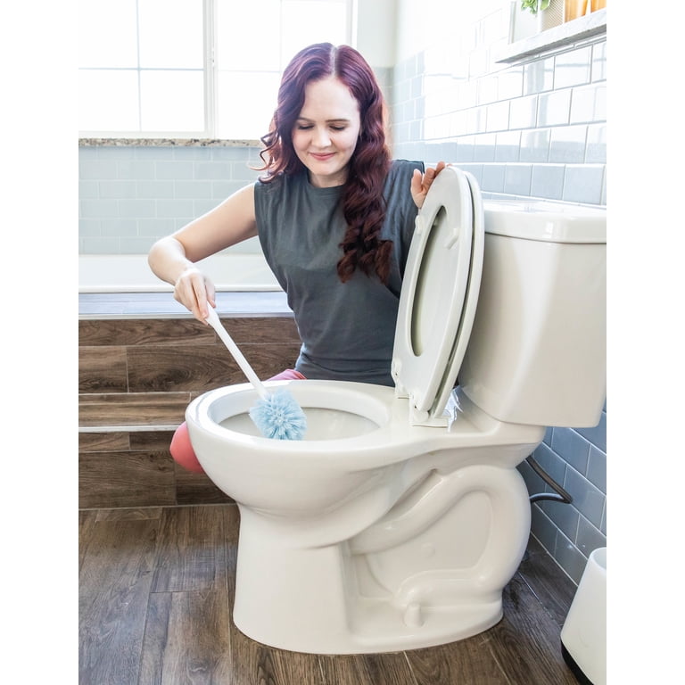 Relaxdays toiletbutler, HBD: 80,5 x 23 x 18 cm, staande wc
