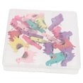 thumbnail image 4 of IBASETOY  Alpaca Style Wooden Pushpins Assorted Color Decorative Drawing Pins 20Pcs, 4 of 8