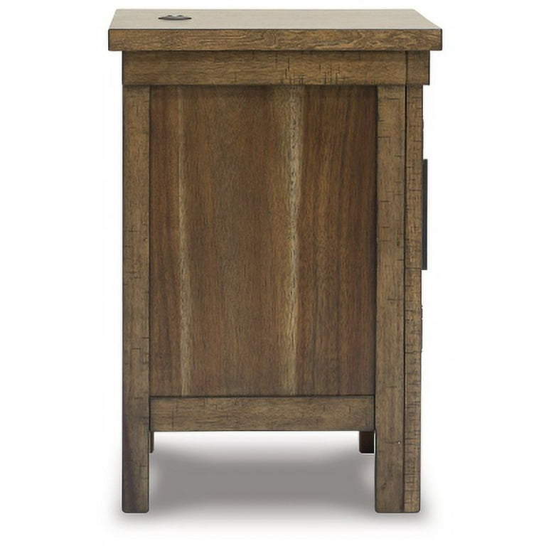 Moriville Chair Side End Table - Grayish Brown Moriville Chair Side End Table - Grayish Brown
