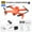 D, variant on Kiplyki K5 Mini Drone Aerial Photography 4K Dual-lens High-Definition Quadcopter Toy