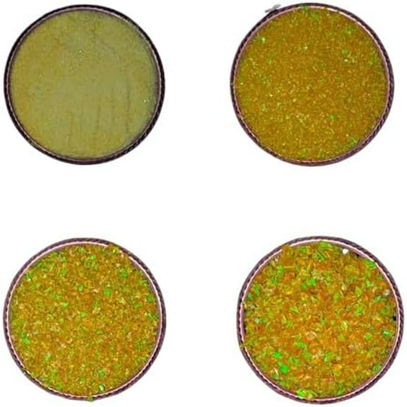 Natural Crushed Orange Opal Gemstone Coarse Powder Inlay Welo Fire Opal Ring Irregular Healing Crystal Stone for Aquarium Vase Plant Decoration Craft DIY-0.51-5