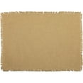 thumbnail image 4 of VHC Brands Burlap Farmhouse Placemat, Set of 6, 12x18, Natural Tan, 4 of 6
