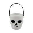 thumbnail image 3 of 6 Pack Halloween Plastic Candy Buckets with Carry Handles, Lightweight Portable Trick-or-Treat Pails, Holiday Party Candy Storage Pails for Halloween Decor,A, 3 of 6
