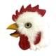 thumbnail image 3 of Máscara de cabeza de gallo, disfraz de Halloween, látex, divertido cosplay, máscara de pájaro, tocado de gallo para juego de rol, disfraz de Navidad, 3 of 8