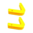 thumbnail image 3 of 2 estantes para mancuernas, soporte para barra de pesas para gimnasio en casa. Amarillo, 3 of 9