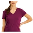 thumbnail image 2 of ID Ideology Women's Maternity T-Shirt Purple Size Large, 2 of 3