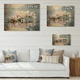 thumbnail image 4 of Designart "Magnolia Reflections Grey and White Beauty I" Floral Print on Natural Pine Wood, 4 of 5