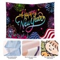 thumbnail image 3 of Happy New Year Party Backdrop Fabric Sign Poster Banner with Pattern Firework for New Year Party Decoration Photo Props Background Supplies, 3 of 5