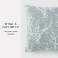 thumbnail image 4 of Noble Linens Elegant Cotton Decor Throw Pillow in Willow Pattern, 4 of 7