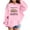 Pink, variant on WhouRiu Toddler Girl Hooded Sweatshirt Animal Printed Long Sleeve Hoodies Child Soft Lined Outdoor Comfy Hoodies Beige,Sized 3-4