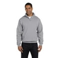 thumbnail image 1 of Jerzees Adult 8 oz. NuBlend Quarter-Zip Cadet Collar Sweatshirt - 995M, 1 of 1