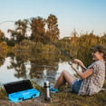 thumbnail image 4 of 4 Compartments Fishing Box Lure Case with Folding Handle Portable Fishing Storage Bucket Waterproof Fishing Bait Reel Box Fishing Tool Case Bait Container, 4 of 8