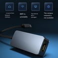 thumbnail image 2 of Adaptateur Convertisseur Filaire USB 3.0 2500Mbps Ethernet vers RJ45 2.5G pour Réseau Lan pour PC Portable - USB, 2 of 9