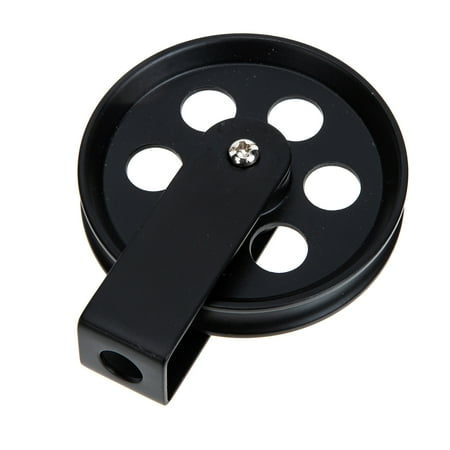 

Black Retro Pulley Wheel Vintage Iron Wheel Pulley Wheel for Pendant Lamp