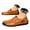 Brown, variant on Retro Suede Leather Penny Loafers for Men Hand Sewn Slip On Driving Shoes Lightweight Comfort Flat Casual Business Lazy Shoes Soft Sole（Brown，Size 10)