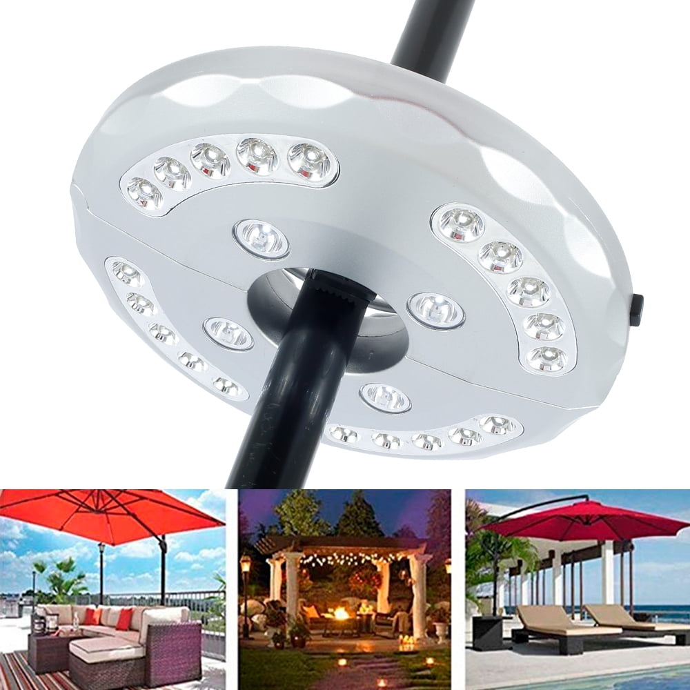 Willstar LED Cordless Parasol Lights, Patio Umbrellas Camping Tents