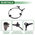 thumbnail image 4 of Sensor de Velocidad de Rueda ABS Unique Bargains Sensor ABS Sistema de Frenado Antibloqueo No.95328629 para Buick Encore 2013-2016 1 Pc Trasero Izquierdo, 4 of 7