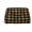 Silver, variant on Waterproof PU Leather Toiletry Cosmetic Bag Peace Power Reggae Portable Travel Makeup Organizer Bag for Women Gold