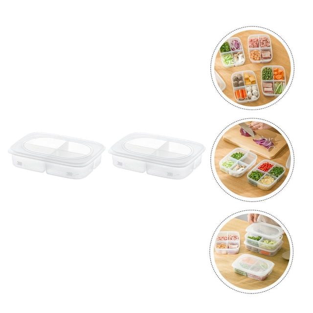 unbranded 2Ud Accesorio Para Refrigerador Transparente Con Alta Resistencia Y Uso Multifuncional
