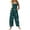 DE05_Dark Green, variant on Resicozy Christmas Linen Jumpsuits for Women Adjustable Strap Xmas Print Romper Pajama Plus Size Pajamas Holiday Overalls Dark Blue L